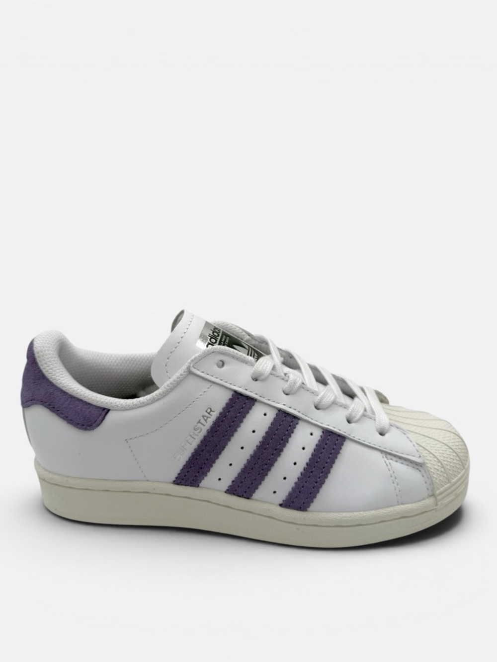adidas Women’s Superstar Sneakers - white/tech purple